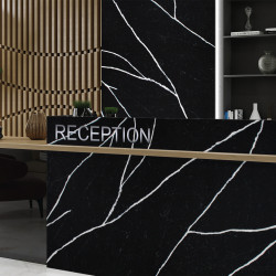 7530L Calacatta Noir Satin