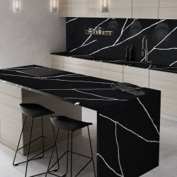 7530L Calacatta Noir Satin