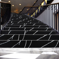 7530L Calacatta Noir Satin
