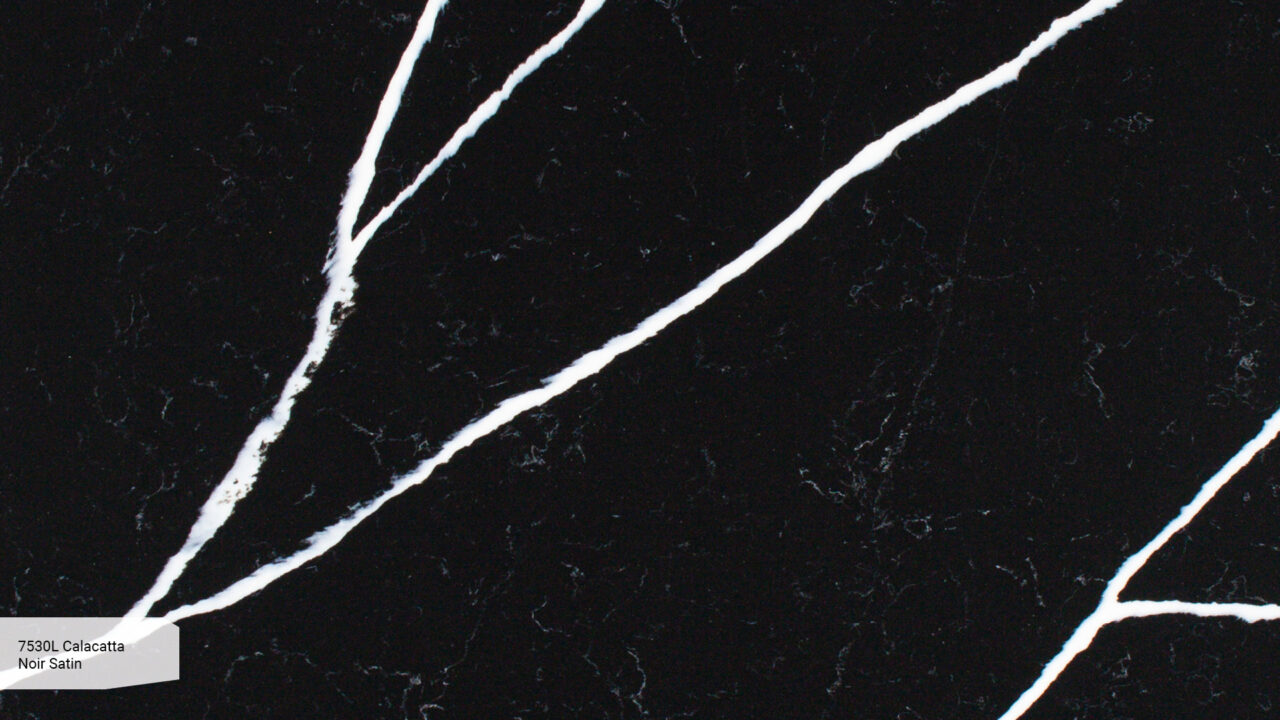 7530L Calacatta Noir Satin