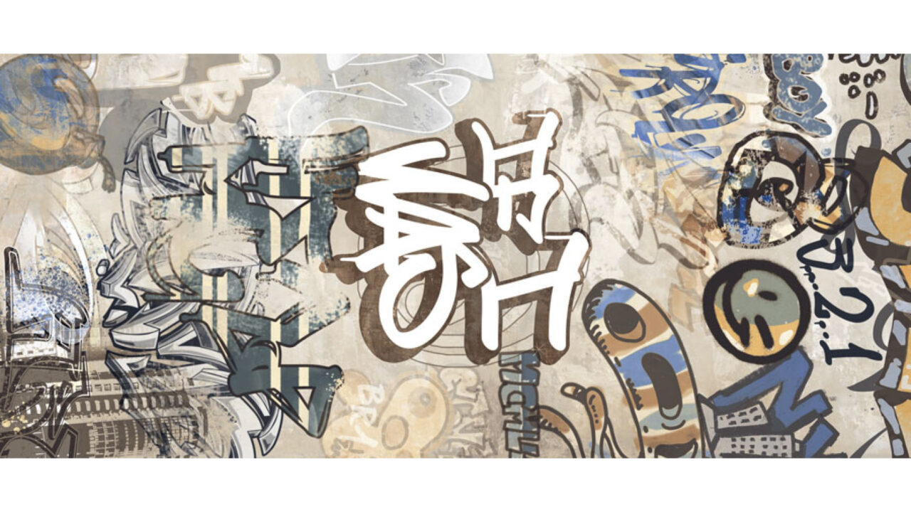 City Plaster: Graffiti Beige
