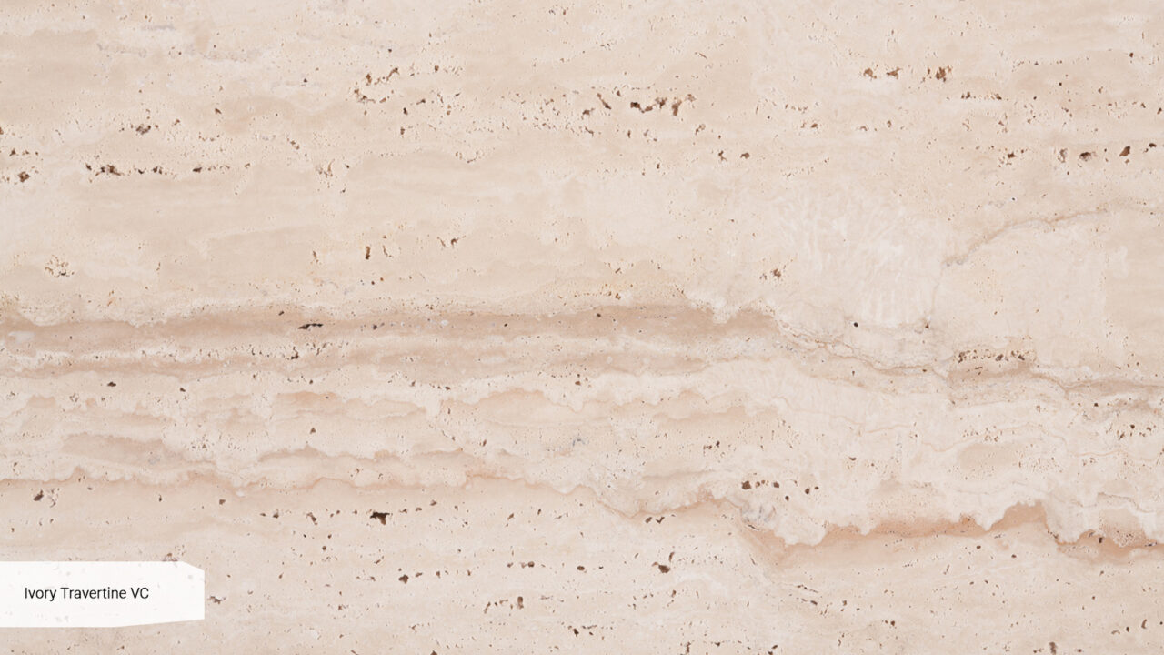 Ivory Travertine VC незаполненный антик на сетке