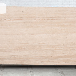 Ivory Travertine VC незаполненный антик на сетке