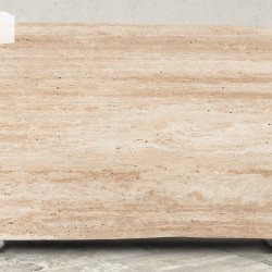 Ivory Travertine Unfilled Honed