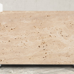 Ivory Travertine VC Unfilled Antic