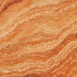 Orange Travertine незаповнений шліфований