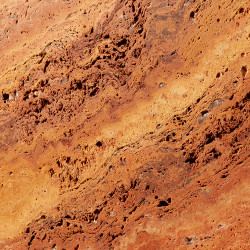 Orange Travertine незаповнений шліфований