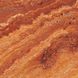 Orange Travertine незаповнений шліфований