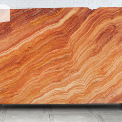 Orange Travertine незаповнений шкіра
