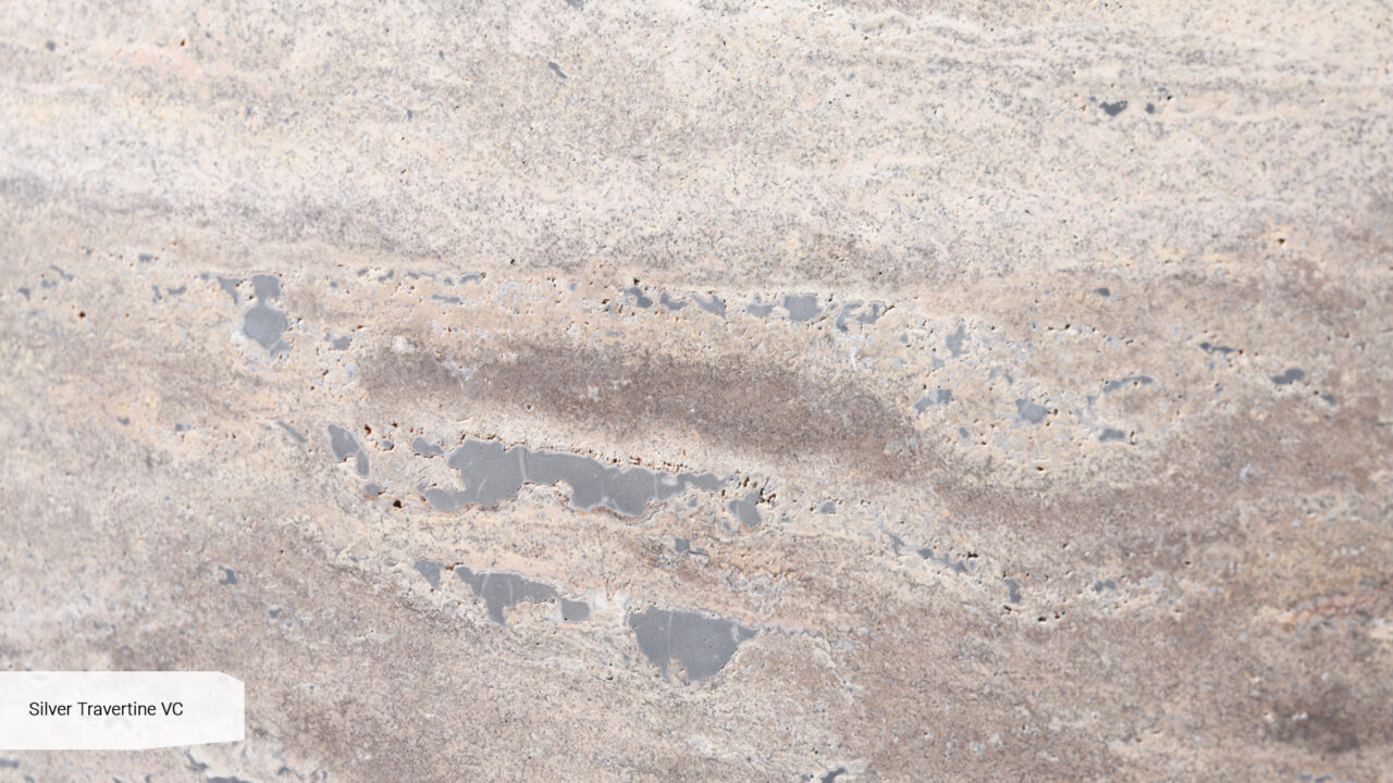 Silver Travertine VC заполненный антик