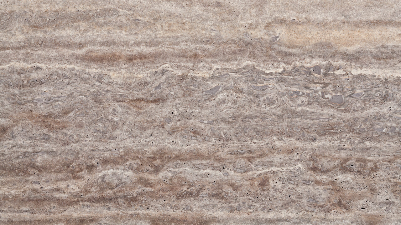 Silver Travertine VC заповнений шліфований