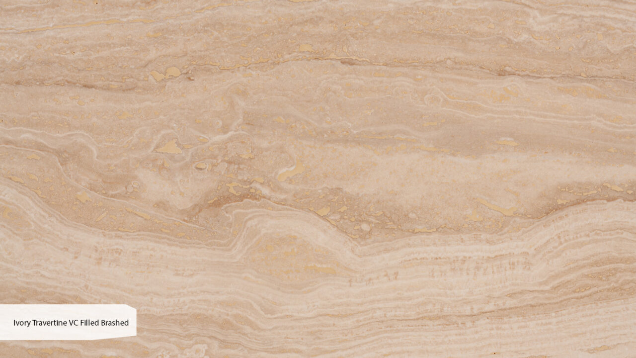 Ivory Travertine VС Filled Brushed